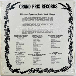 Davidson Singers LP Christmas Sing-A-Long  kansi EX- levy EX- Käytetty LP