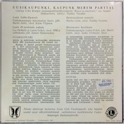 Uusikaupunki mainoslevy: kaupunk merem parttal - käytetty vinyylisingle PS EX / EX