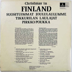 Tikkurilan Laulajat, George de Godzinsky LP Christmas in Finland  kansi EX levy EX- Käytetty LP