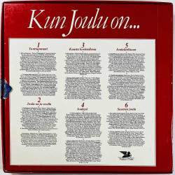 Finntrio, Esko Airikka, Saukki ja pikkuoravat 1978 VPLP 9591 Kun Joulu on... 6LP Begagnat LP