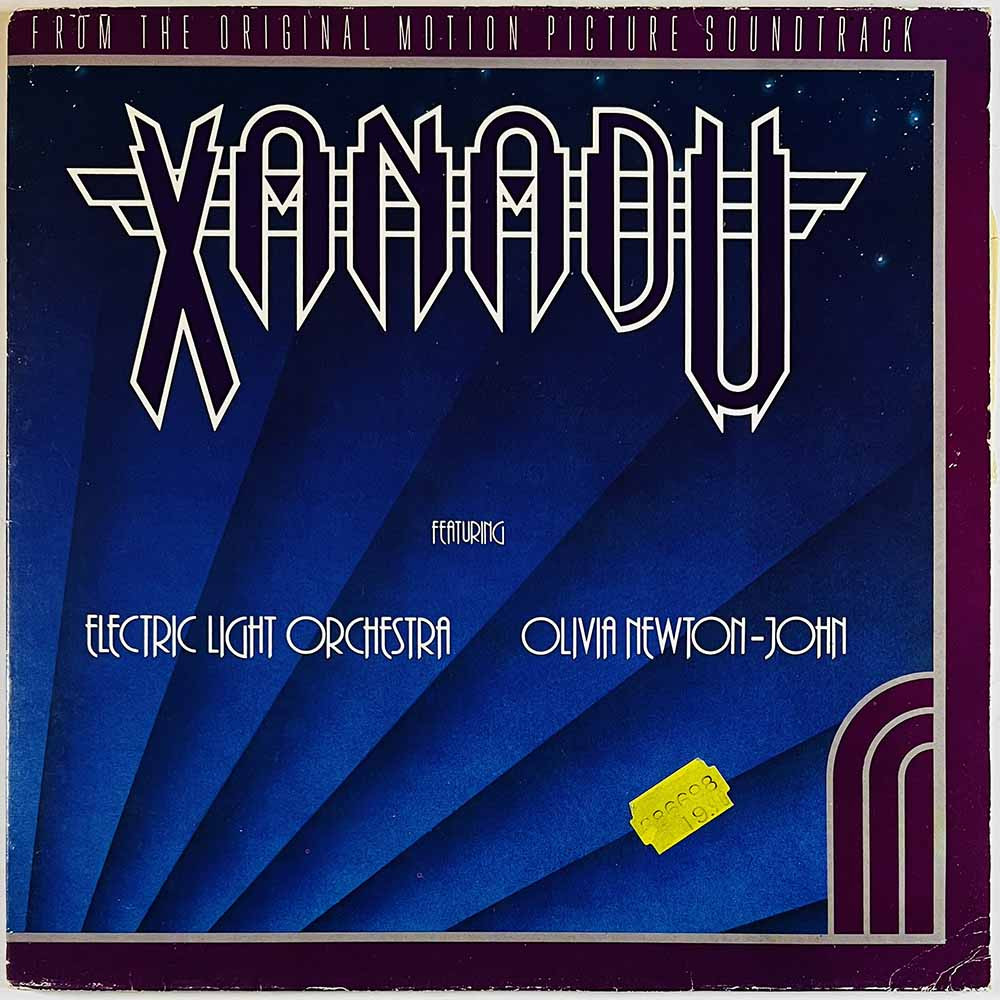 Electric Light Orchestra / Olivia Newton-John LP Xanadu  kansi VG+ levy G+ Käytetty LP