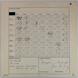 Juice Leskinen Slam 1980 JHN 2032 Ajan henki Begagnat LP
