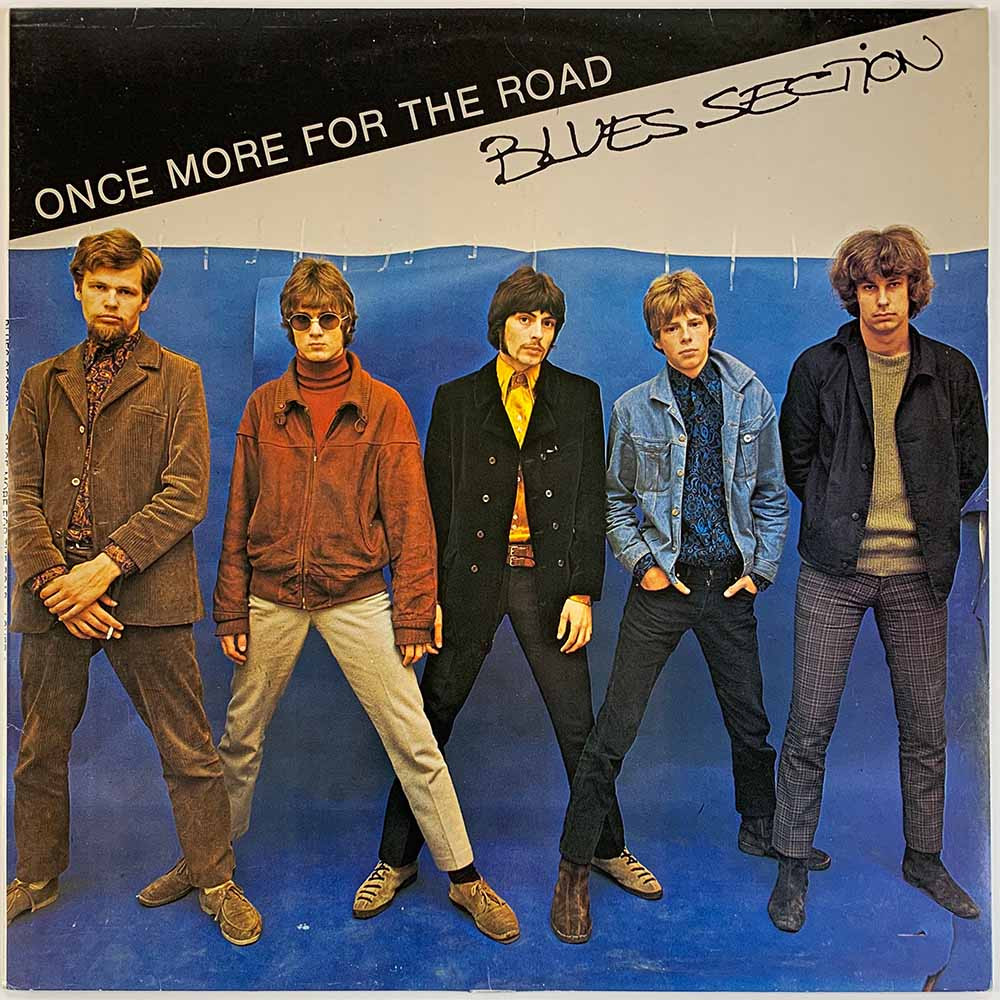 Blues Section LP Once More For The Road 1967-1968  kansi VG+ levy EX Käytetty LP