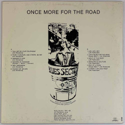 Blues Section LP Once More For The Road 1967-1968  kansi VG+ levy EX Käytetty LP