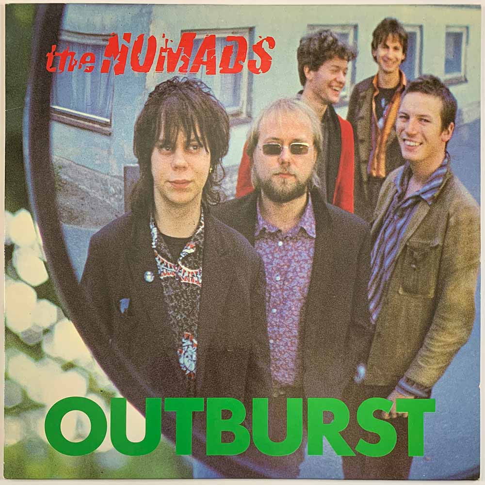 Nomads LP Outburst  kansi EX levy EX- Käytetty LP
