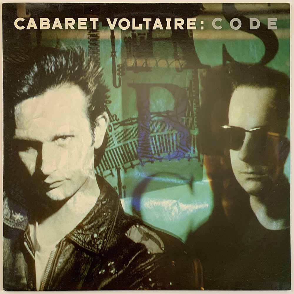 Cabaret Voltaire LP Code  kansi EX levy EX Käytetty LP