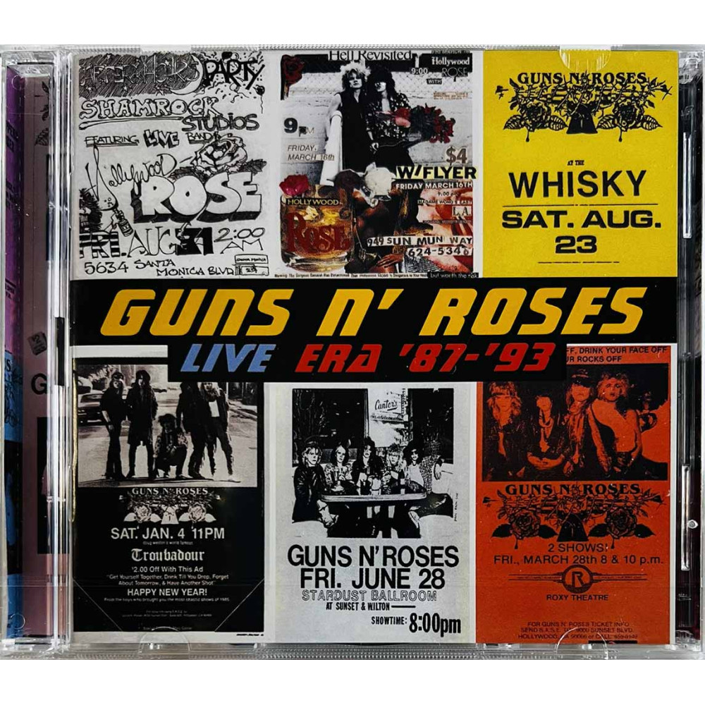 Guns N’ Roses 1987-1993 490 514-2 Live Era ‘87-’93 2CD CD