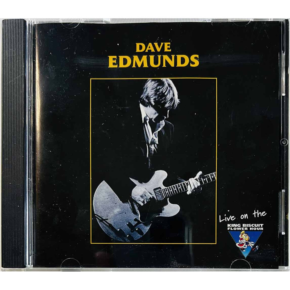 Edmunds Dave CD Live on the King Biscuit Flower Hour  kansi EX levy EX Käytetty CD