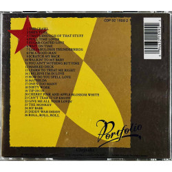 Fabulous Thunderbirds CD Portofolio  kansi EX levy EX- Käytetty CD