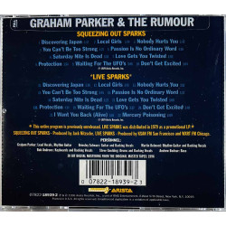 Parker Graham 1979/1979 07822-18939-2 Squeezing out sparks & live sparks CD Begagnat