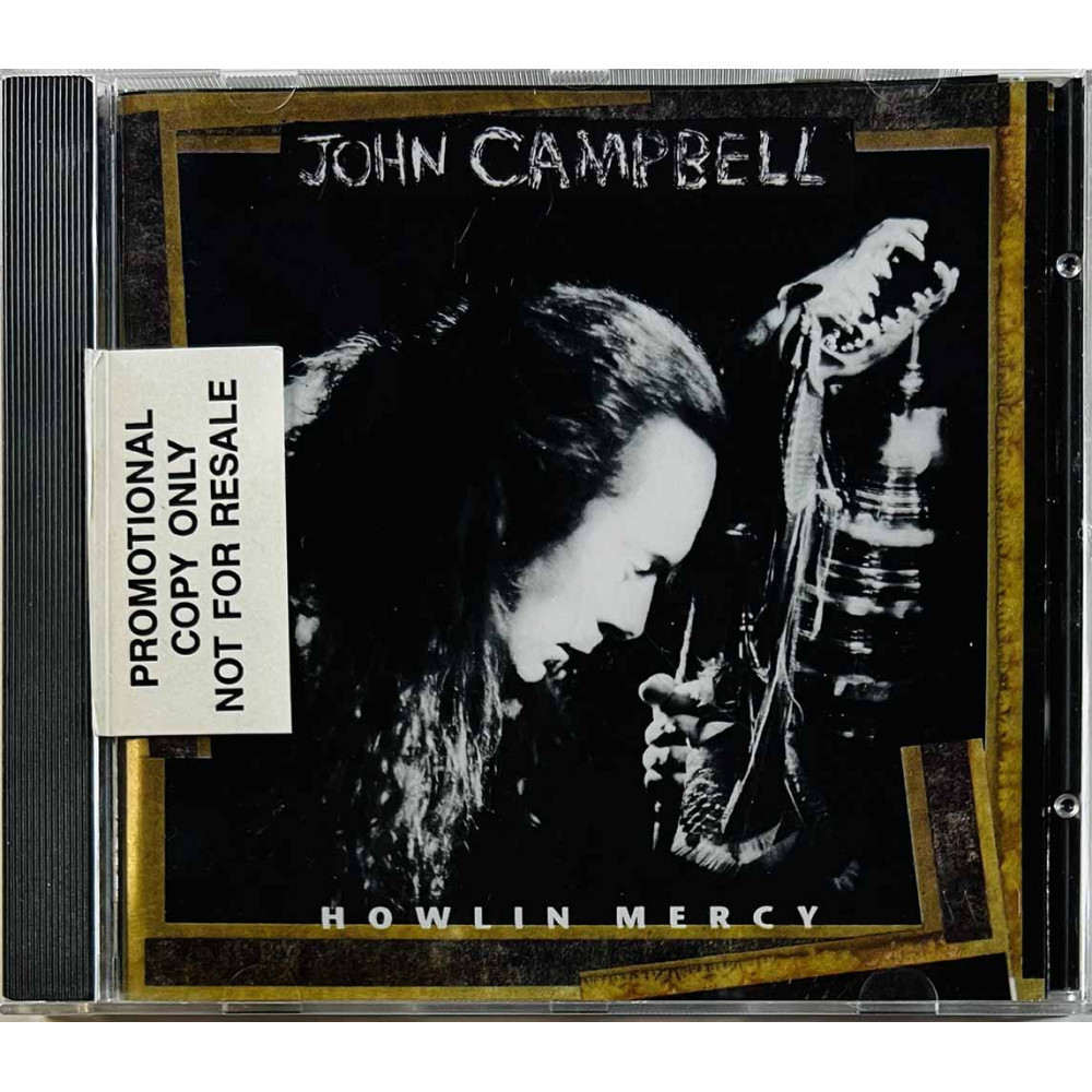 Campbell John CD Howlin' Mercy  kansi EX levy EX Käytetty CD