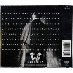Burnett T Bone CD The Criminal Under My Own Hat  kansi EX levy VG+ Käytetty CD