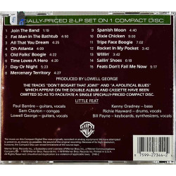 Little Feat 1978 3140-2 Waiting For Columbus CD Begagnat