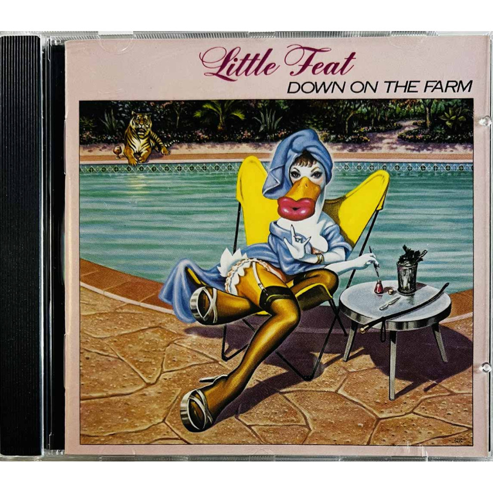 Little Feat CD Down On The Farm  kansi EX levy EX Käytetty CD