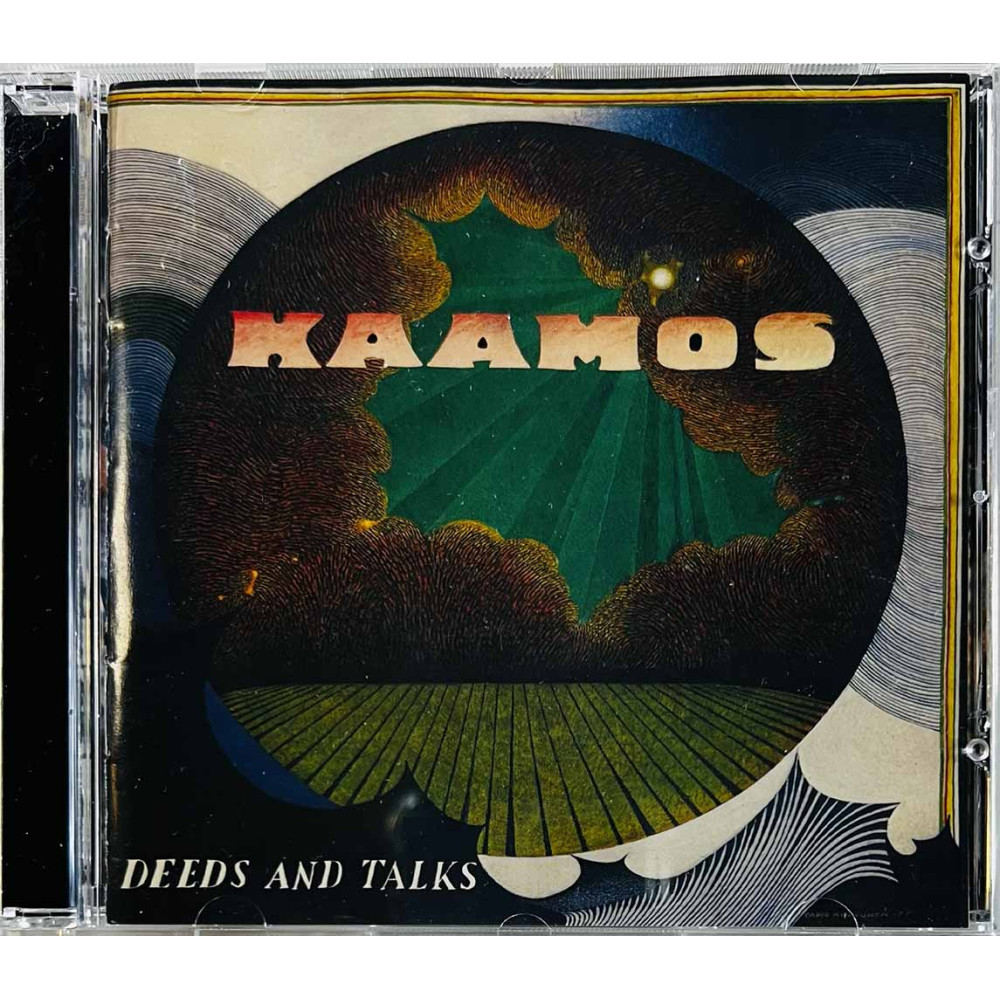 Kaamos CD Deeds and talks  kansi VG+ levy EX Käytetty CD
