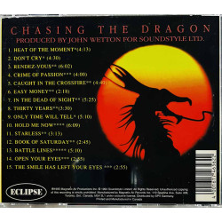 Wetton John CD Chasing The Dragon Live  kansi EX levy EX Käytetty CD