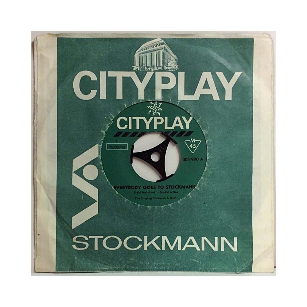 Stockmann mainoslevy: Everybody goes to Stockmann’s / Bach goes - second hand single