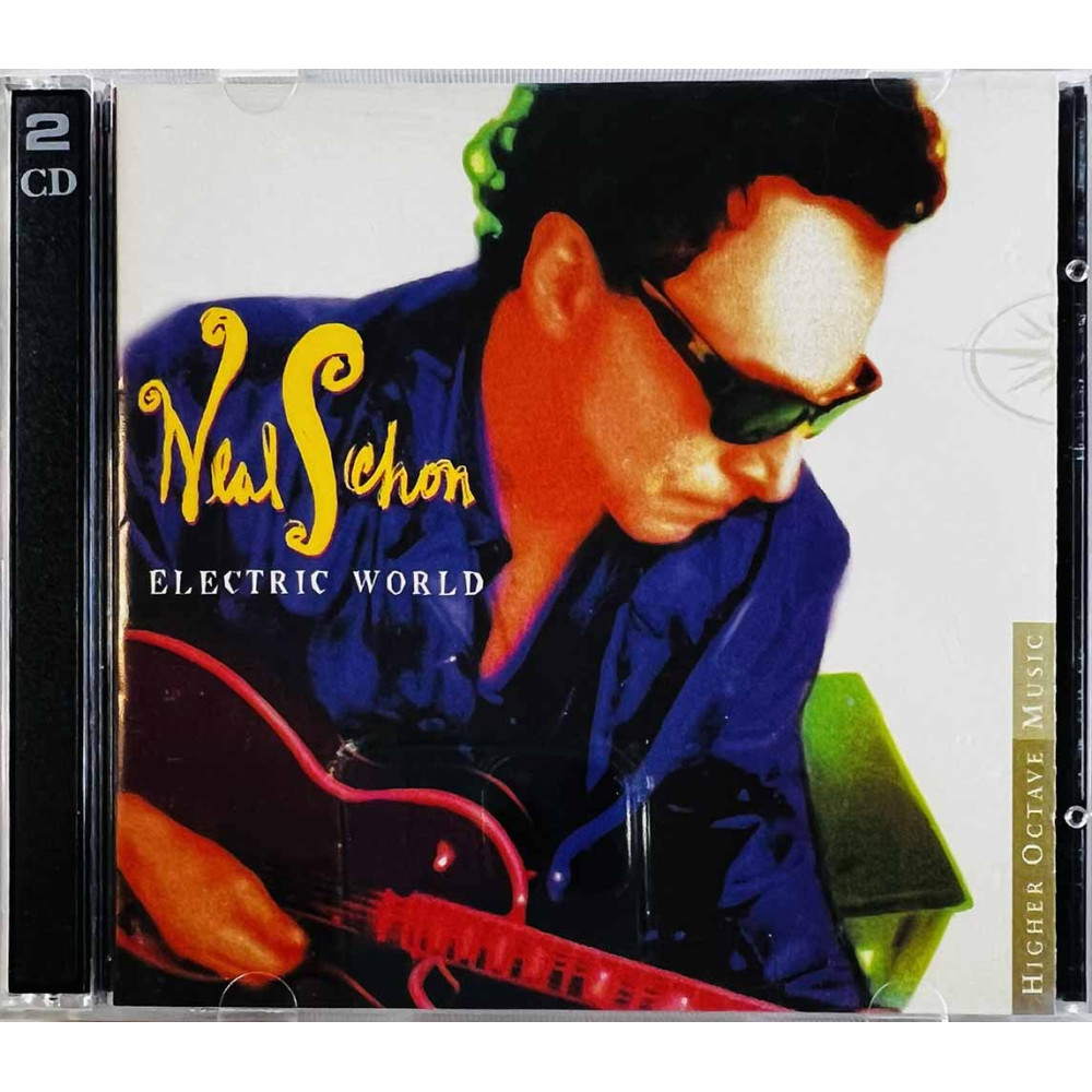 Schon Neal CD Electric World 2CD  kansi EX levy EX Käytetty CD