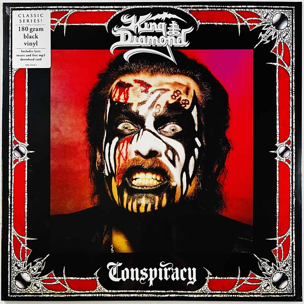 King Diamond 1989 3984-15678-1 Conspiracy LP