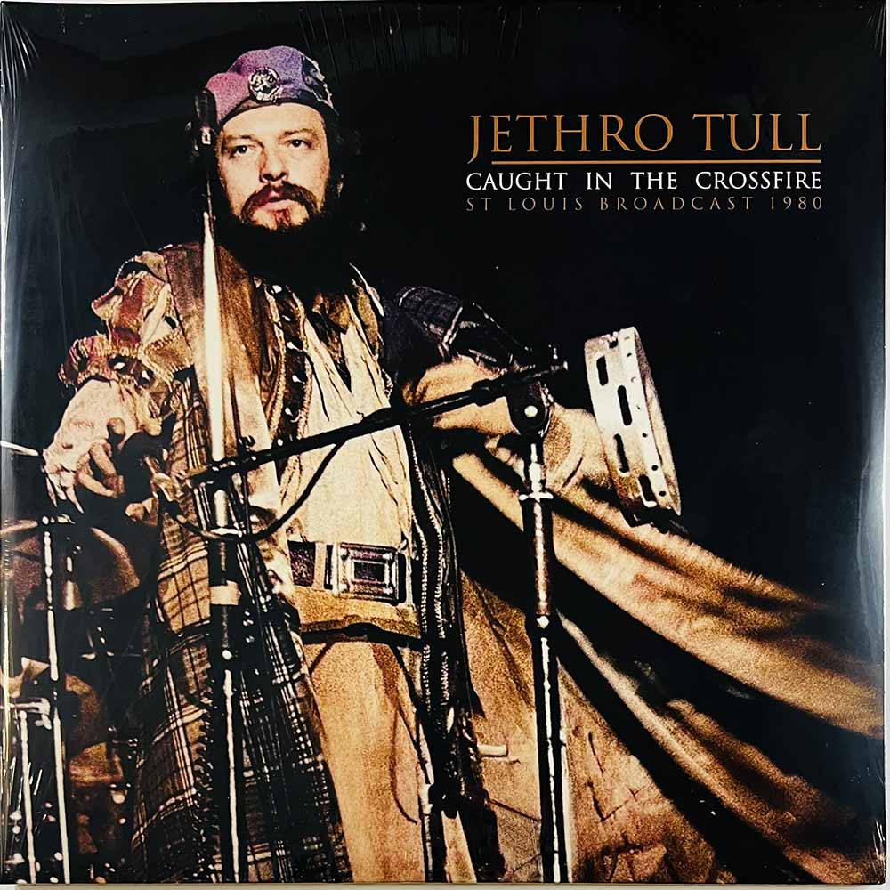 Jethro Tull 1980 PARA607LP Caught In The Crossfire 2LP LP