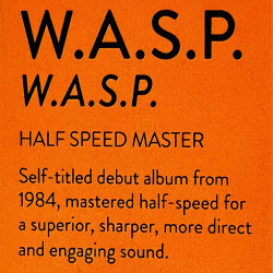W.A.S.P. vinyl LP W.A.S.P. vinyl LP