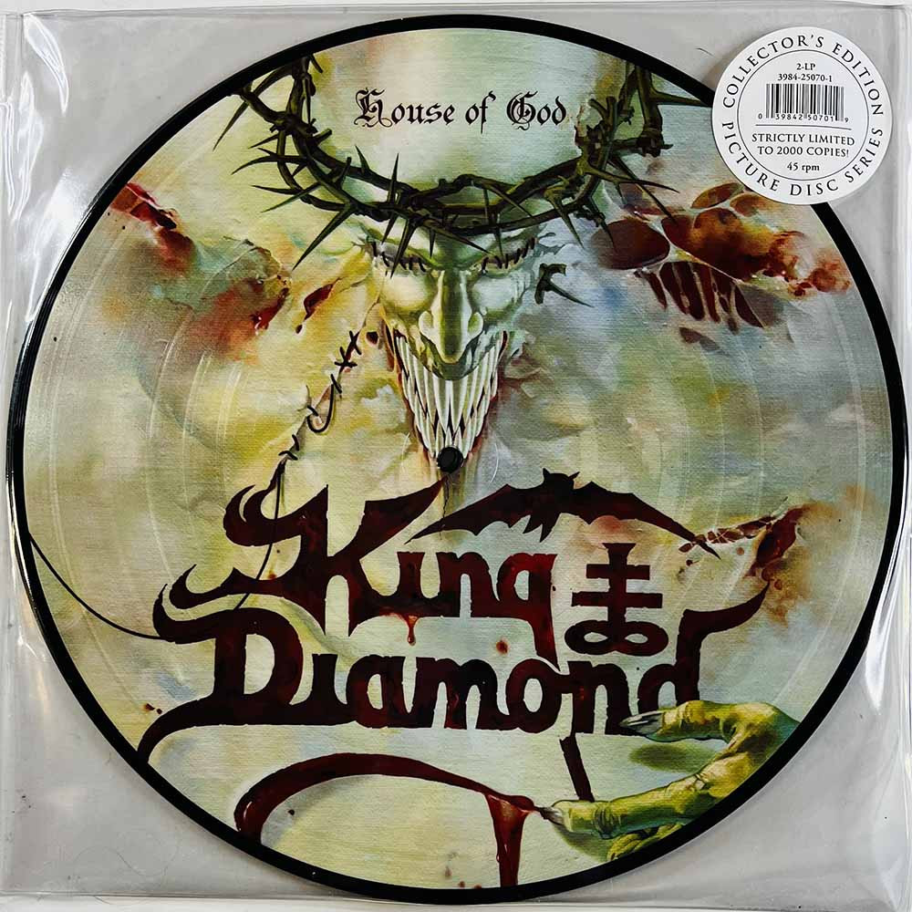 King Diamond 2000 3984-25070-1 House Of God 2LP kuva-LP LP