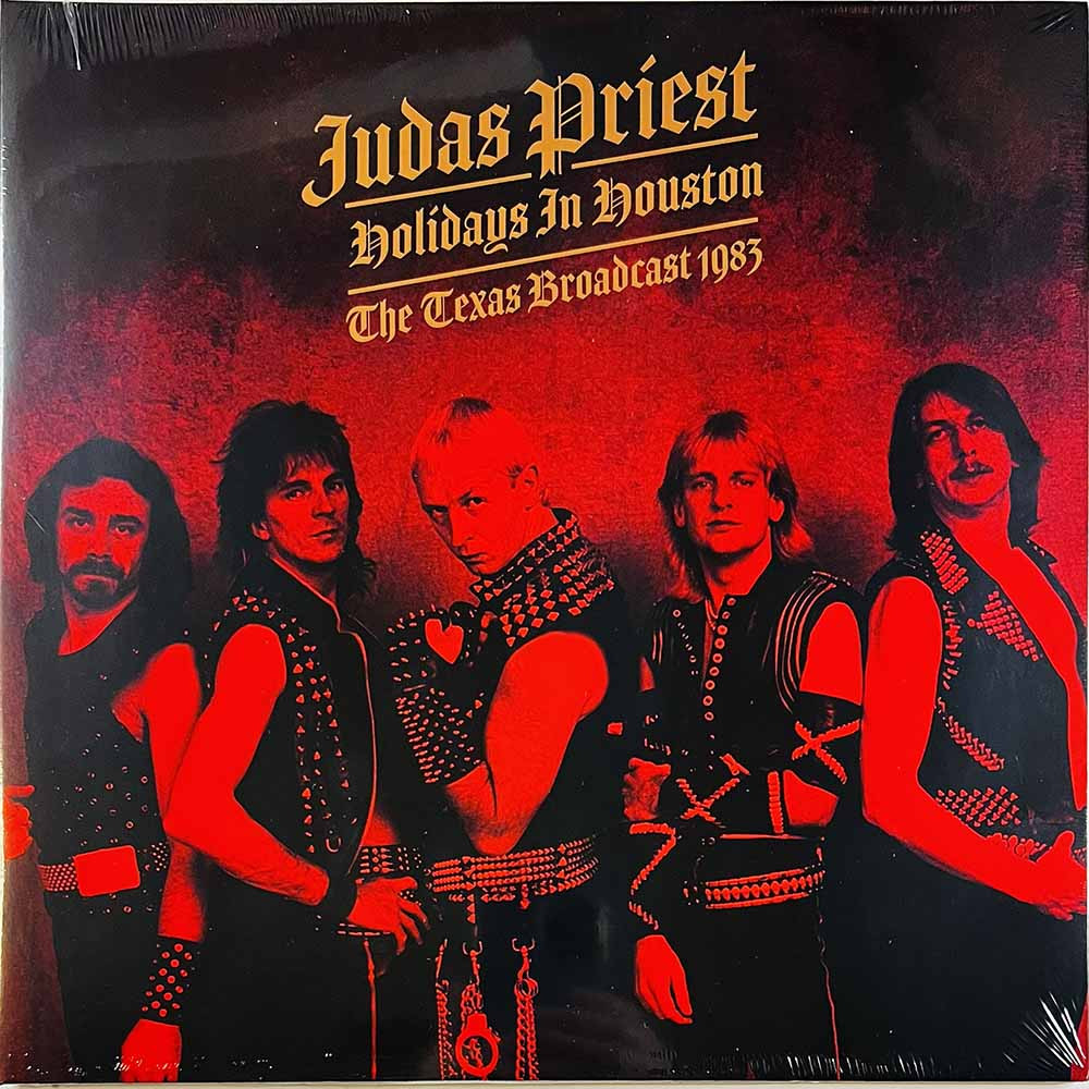 Judas Priest vinyl LP Holidays In Houston 1983, black vinyl vinyl LP