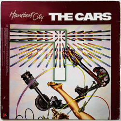 Cars vinyl LP Heartbeat City  kansi VG levy VG+ Käytetty LP