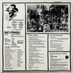 Original cast recording, Titipu town band ym. 1975 TRA 300 The Black Mikado Begagnat LP