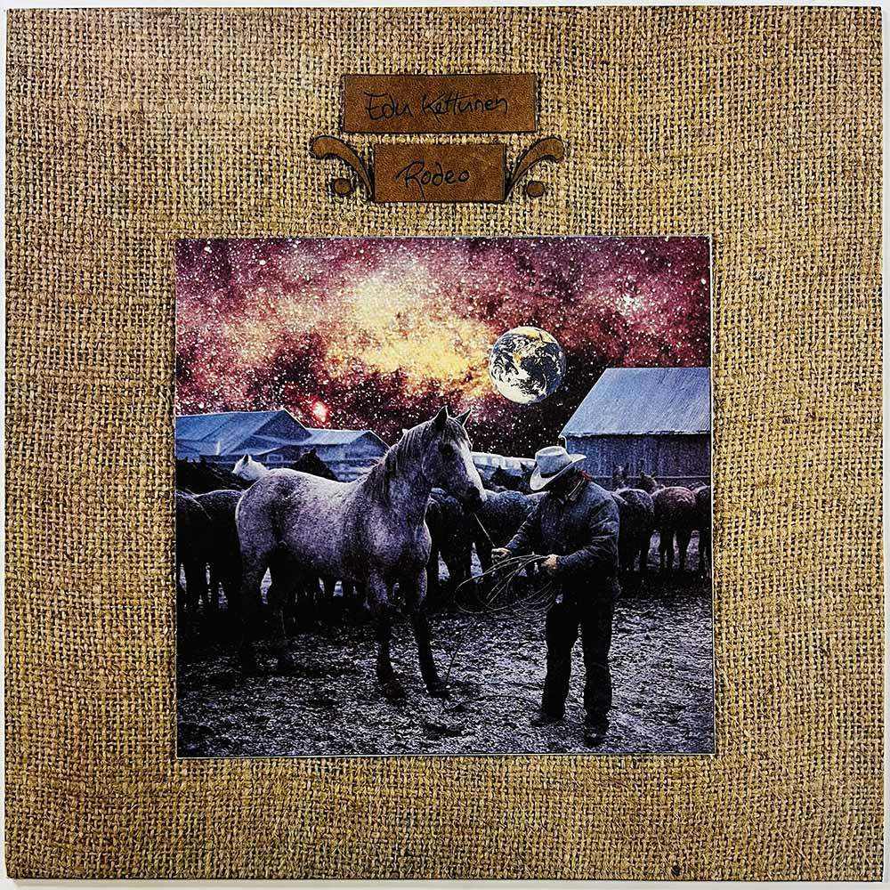 Kettunen Edu vinyl LP Rodeo  kansi EX- levy EX Käytetty LP