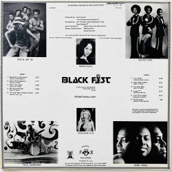 Original Soundtrack vinyl LP Black Fist  kansi VG+ levy EX Käytetty LP