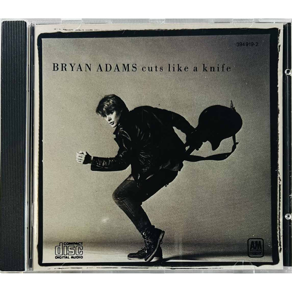 Adams Bryan  Cuts Like a Knife  kansi EX levy EX Käytetty CD