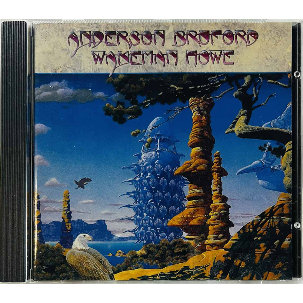 Anderson Bruford Wakeman Howe  Anderson Bruford Wakeman Howe  kansi EX levy EX Käytetty CD