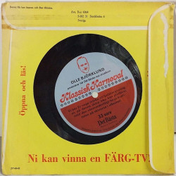 Björklund Olle  ( Det Bästa mainosflexi): Klassisk Karneval - second hand single