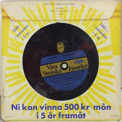 Lönndahl Lasse ( Det Bästa mainosflexi): Våra Svenska Favoriter - second hand single