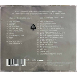 Cure CD Faith 2CD kakkos-CD Rarities 1980-1981 CD