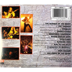 Iron Maiden käytetty CD A real dead one   kansi EX levy EX Käytetty CD