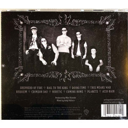 Avenged Sevenfold käytetty CD Hail to the King  kansi EX levy EX Käytetty CD