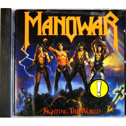 Manowar 1987 7567-90563-2 Fighting the world CD Begagnat