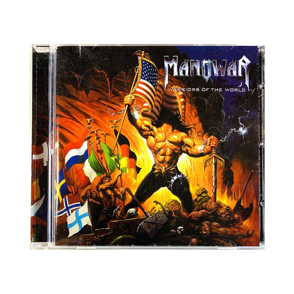 Manowar 2002 MCA 01168-2 Warrior of the world CD Begagnat