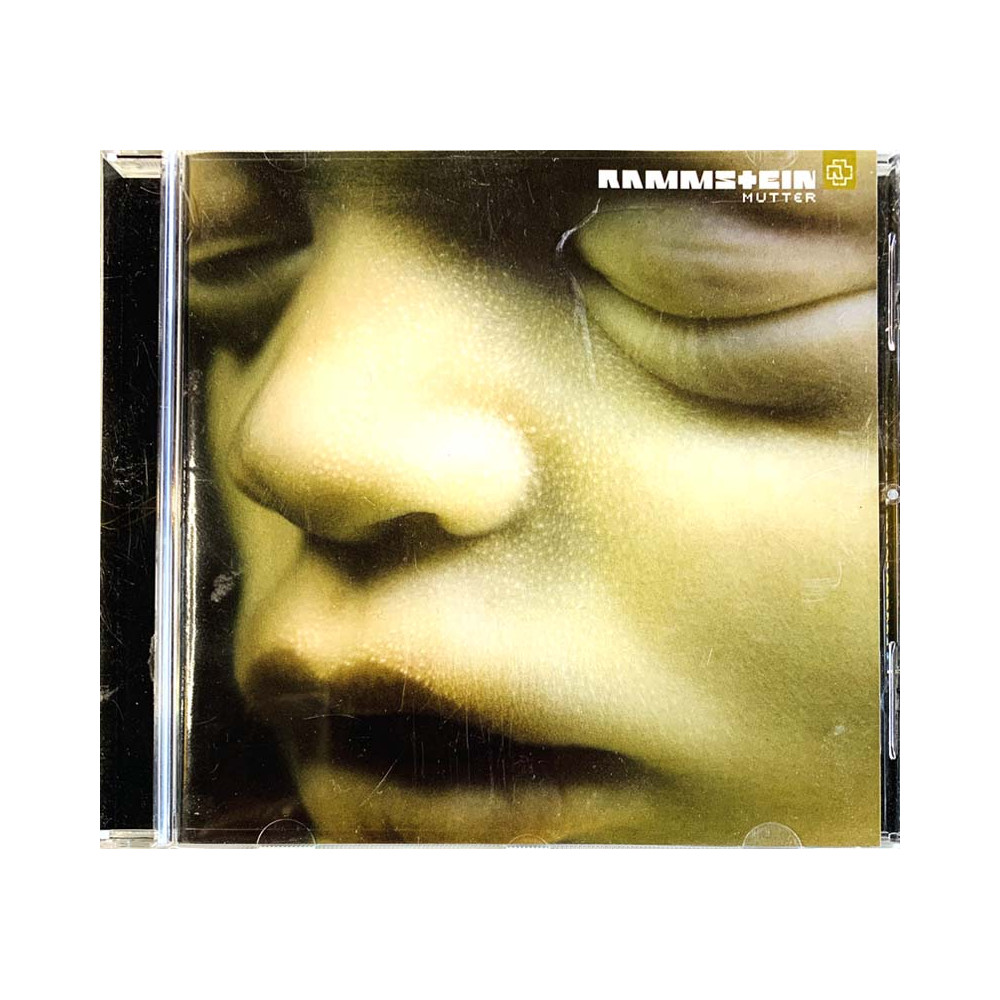 Rammstein käytetty CD Mutter  kansi EX levy EX Käytetty CD