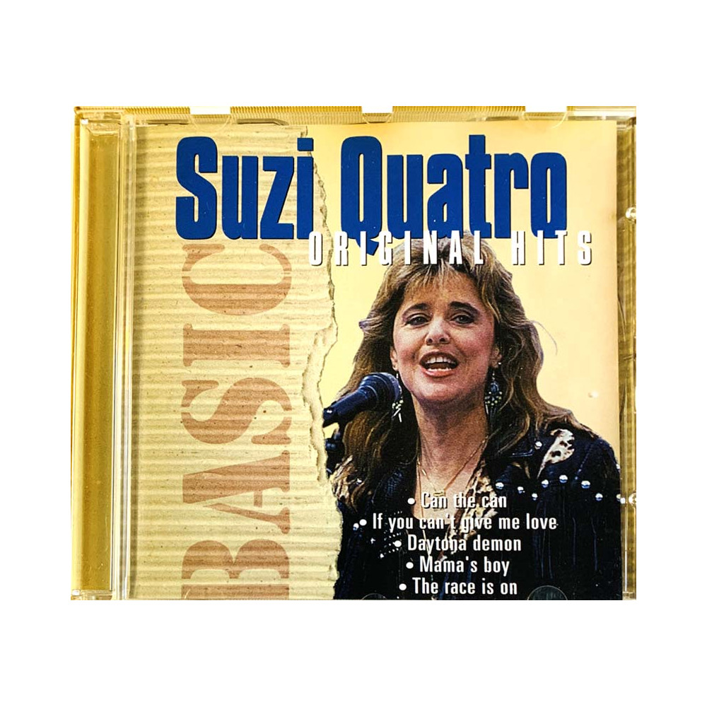Quatro Suzi käytetty CD Original Hits  kansi EX levy EX Käytetty CD