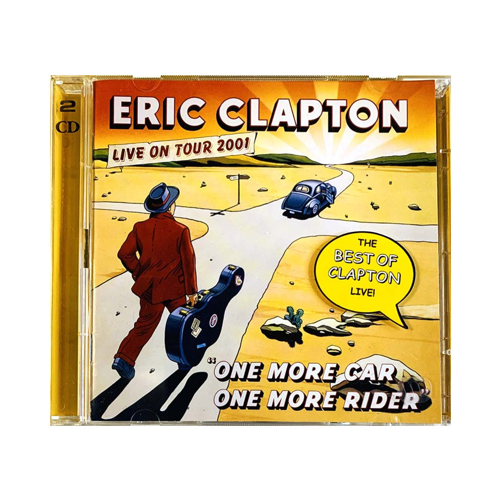 Clapton Eric käytetty CD One more car, live on tour 2001 2CD  kansi EX levy EX Käytetty CD