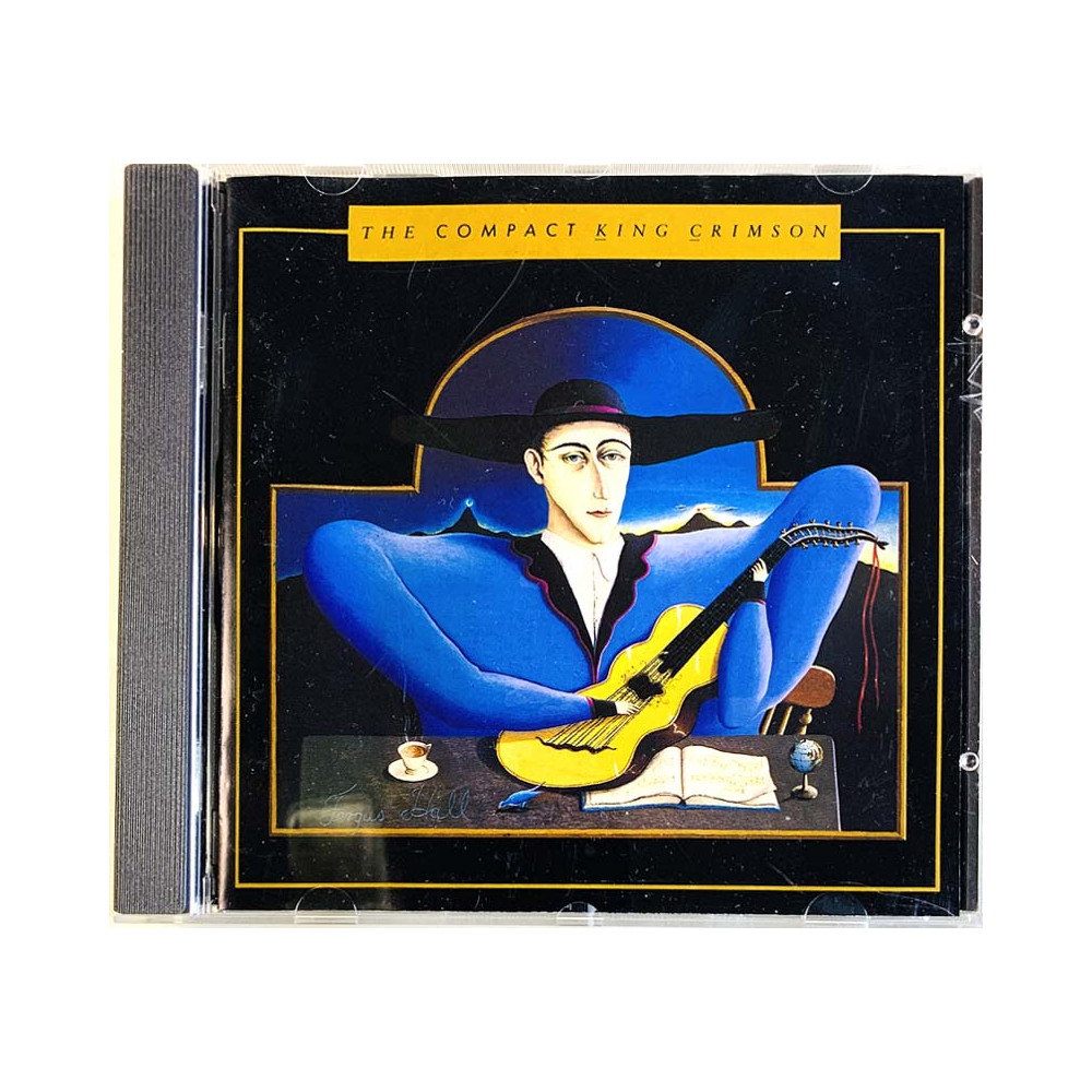 King Crimson käytetty CD The Compact King Crimson  kansi EX levy EX Käytetty CD