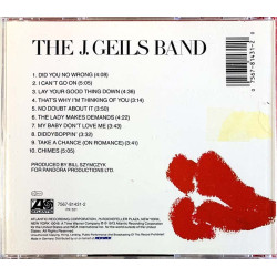 J.Geils Band käytetty CD Ladies Invited  kansi EX levy EX Käytetty CD
