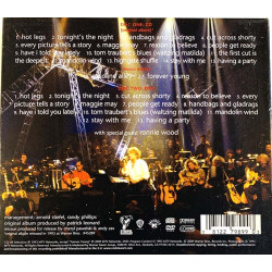 Stewart Rod käytetty CD Unplugged ...and seated CD + DVD  kansi EX levy EX Käytetty CD