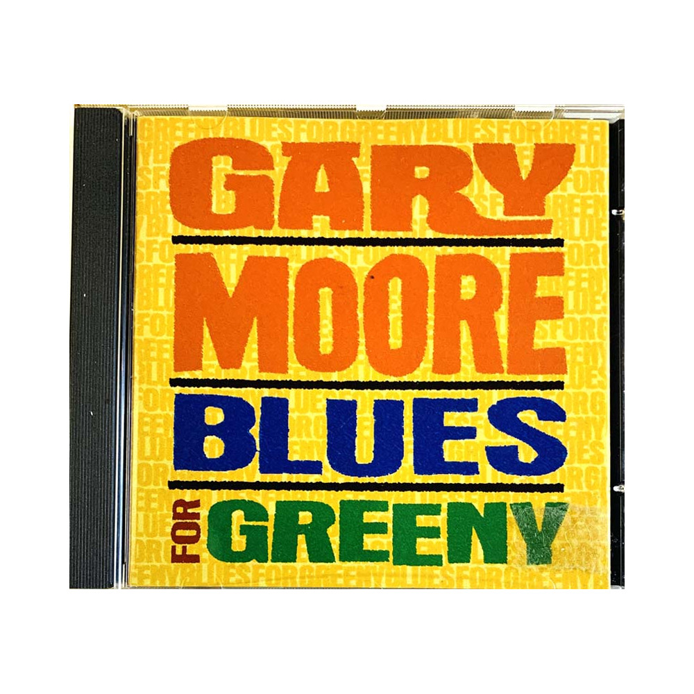 Moore Gary käytetty CD Blues for Greeny  kansi EX levy EX Käytetty CD
