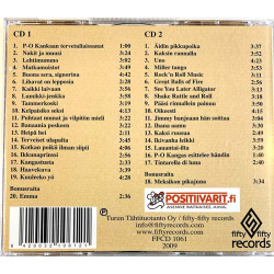Pentti-Oskari Kankaan 7-Seinähullua Veljestä käytetty CD Tuplat Vaakahuoneella 2CD  kansi EX levy EX Käytetty CD