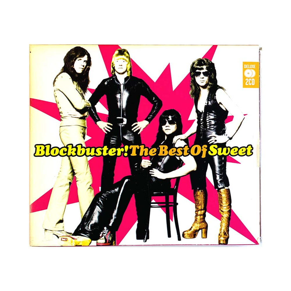 Sweet käytetty CD Blockbuster! the best of Sweet 2CD  kansi EX levy EX Käytetty CD