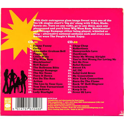 Sweet käytetty CD Blockbuster! the best of Sweet 2CD  kansi EX levy EX Käytetty CD